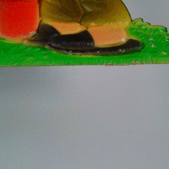 Vintage
1950s Gnome Dwarf Embossed Die Cut - Picture 2 of 4